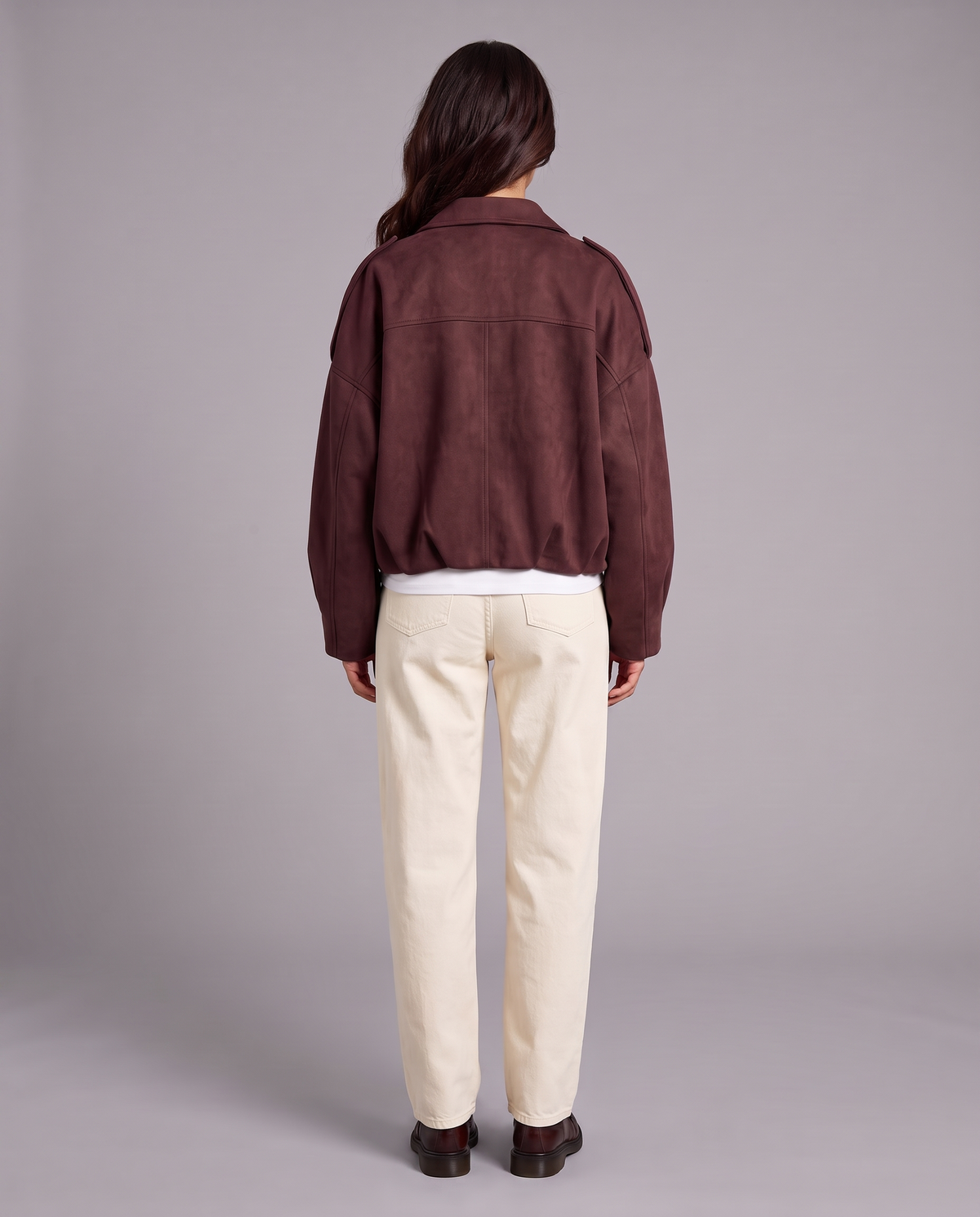 Burgundy back