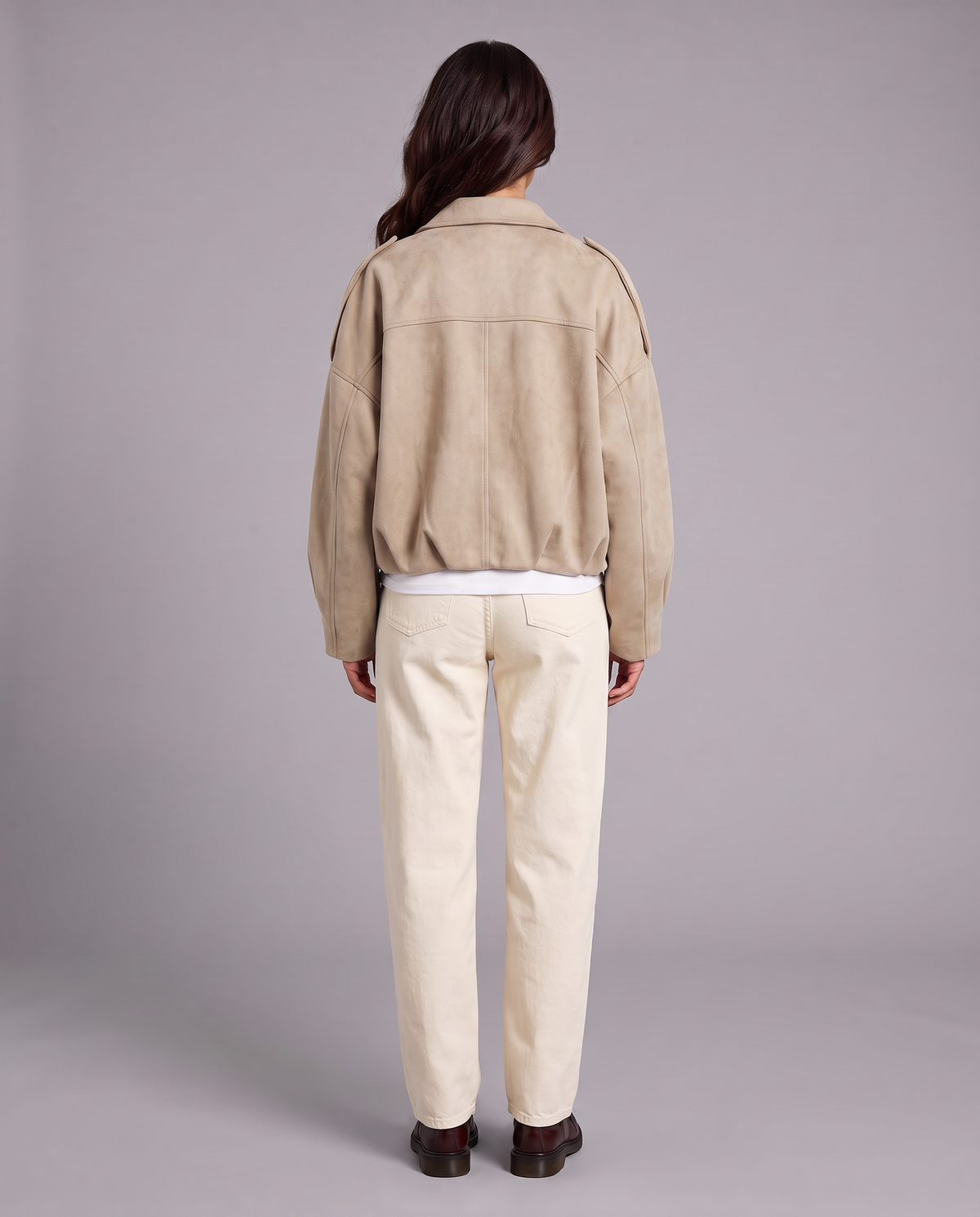 Beige back