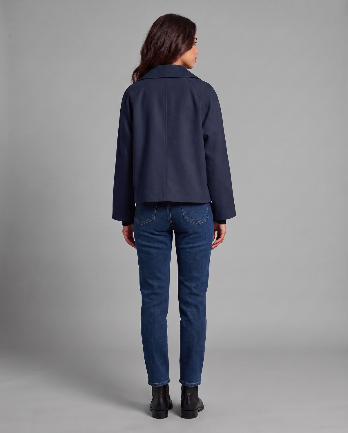 Navy back