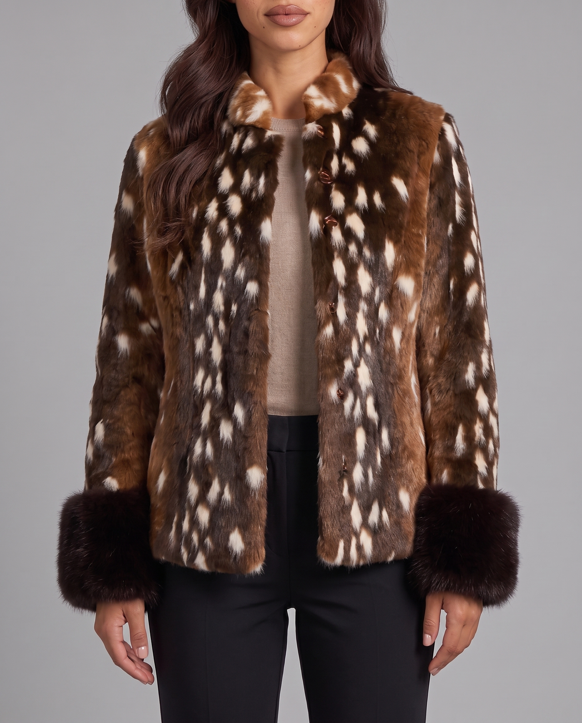 Brown front
