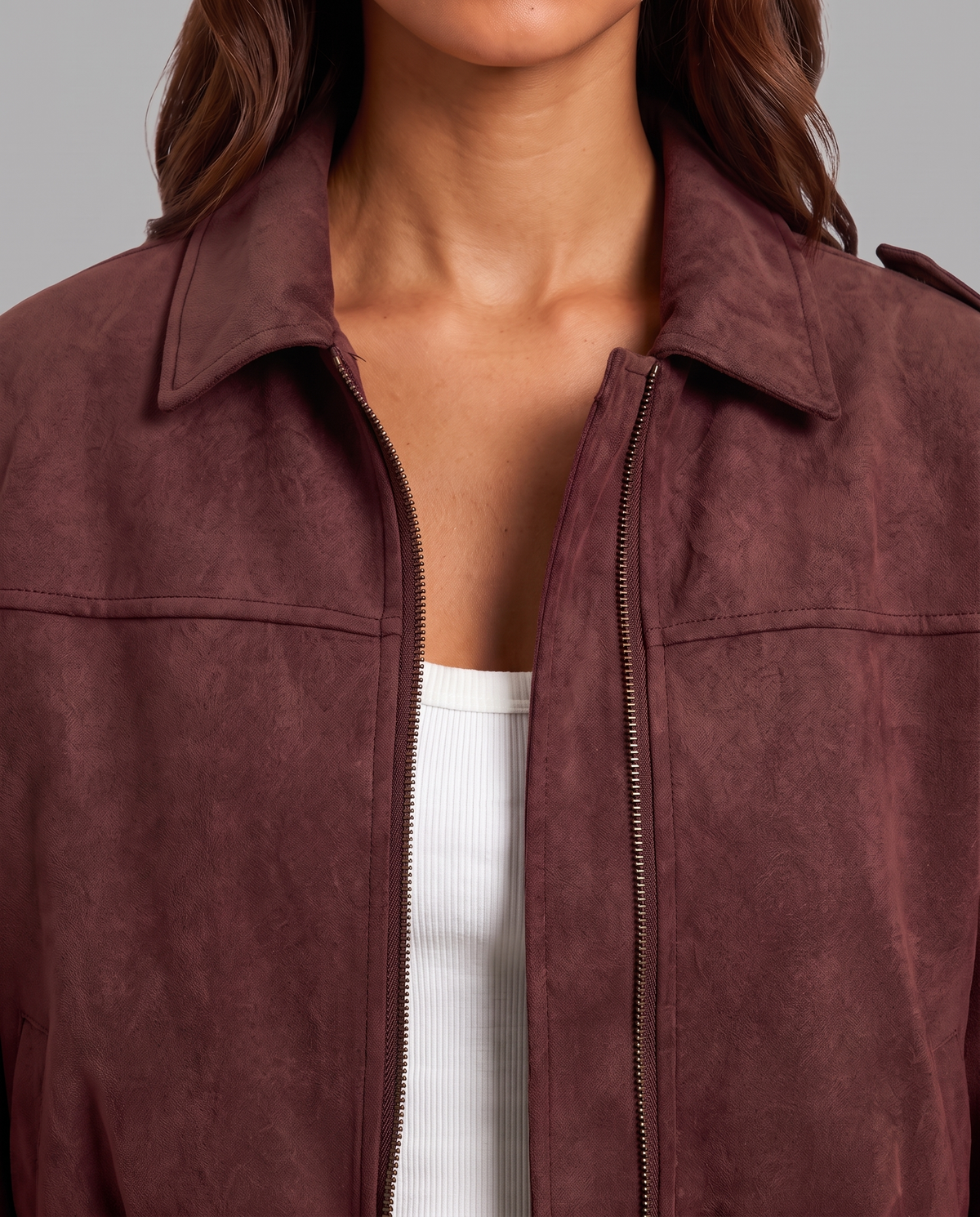 Burgundy detail