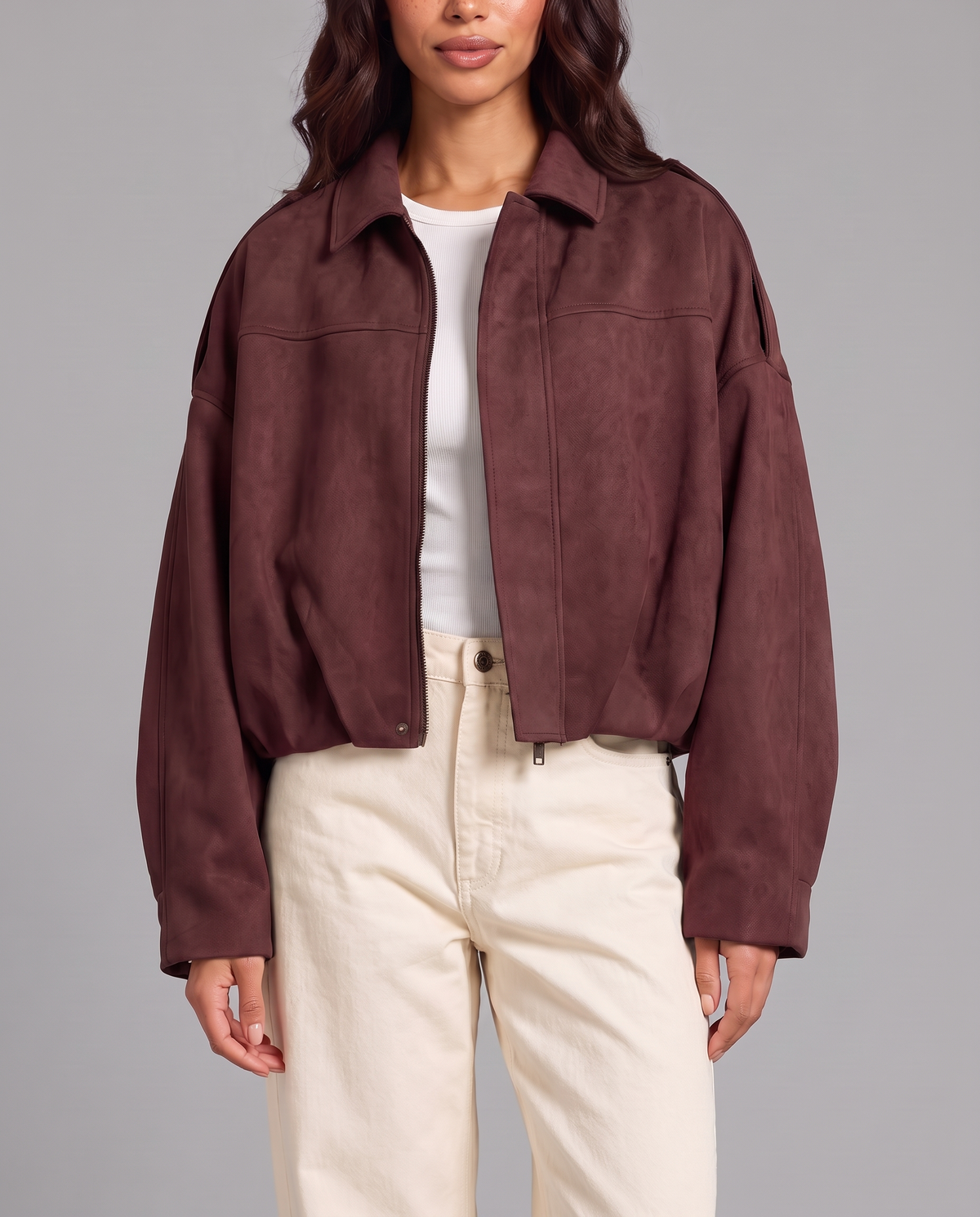 Burgundy front