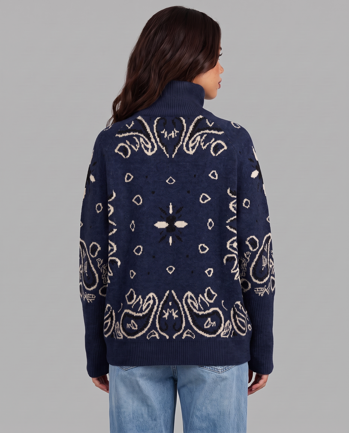 Navy back